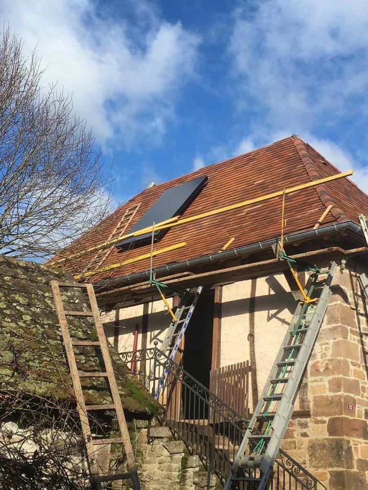 Installation panneaux photovoltaïques Limousin 